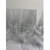 Image 7 : 14 Crystal Champagne Goblets - Gorgeous Intricate Patterns