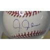 Image 2 : Chris Chambliss Autographed Rawlings Baseball In Display Stand