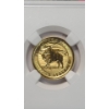 Image 2 : NGC 2021 MS69 $10 Royal Canadian Mint Wood Bison 1/4 oz .9999 Fine Gold Coin