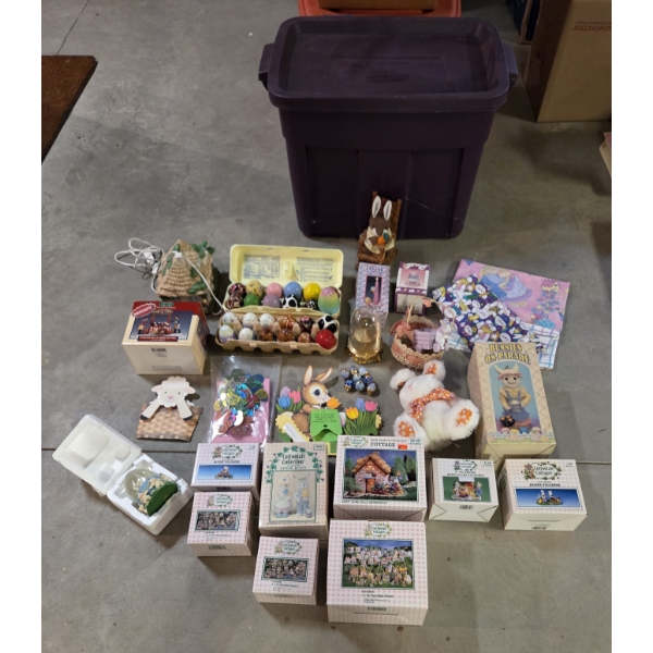*Pick Up At Mantua Home-No Shipping Available* Large Fabulous Collection Of Easter Items & Decor Inc