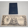Image 1 : 1969 Whitman 26th Edition Handbook Of U.S Coins & 1954 $100 Dixie Bucks Novelty Cotton Certificate 