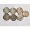 Image 4 : (7) Assorted Years 40% Silver Kennedy Half Dollars FV: $3.50