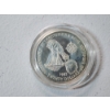Image 2 : 1983 St. Christopher and Nevis Sterling Silver Proof Commemorative Coin - 28g