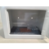 Image 6 : Small White Metal Locking Safe/Storage Measuring 9" X 7" X 6.5" - NEW OPEN BOX - Comes With 2 Keys