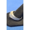 Image 2 : Men's 14K Gold Ring With Diamonds - Size: 10 - Weight: 8.2g 