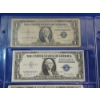 Image 2 : (8) U.S. $1 Blue Seal Silver Certificates: 1935 E & D