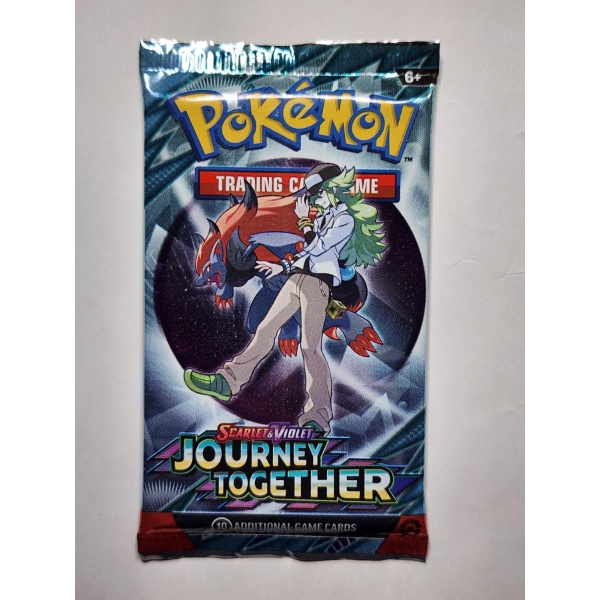SEALED Pokemon Scarlet & Violet Journey Together Booster Pack - 10 Trading Cards Per Pack 