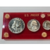 Image 2 : 1963 U.S. Proof Set Including 90% Silver Half Dollar, Quarter, Dime 