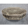 Image 1 : BEAUTIFUL RARE Antique STERLING SILVER Filigree Trinket or Jewelry Box - Weighs 391 Grams 