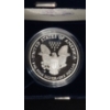 Image 5 : 2002-W United States American Eagle 1 Troy Ounce .999 Fine Silver Proof Coin With COA