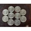 Image 2 : 1957-D Brilliant Uncirculated Franklin Half Dollars - $5.00 Face Value