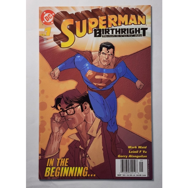 DC Comics SUPERMAN Birthright #1 Comic Book! ~ IN GREAT CONDITION!
