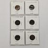 Image 1 : Six United States Indian Head Pennies Ranging From 1880 To 1906