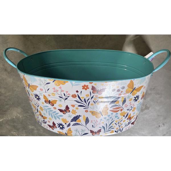  Brand New Beautiful Butterflies & Wildflowers Design Lilac & Vine 22.5''x13.75''  Indoor/Outdoor Me