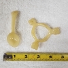 Image 9 : Vintage Baby Teether & Spoon With Russian Made Carved Birch Root Box Bought From 1933 World's Fair