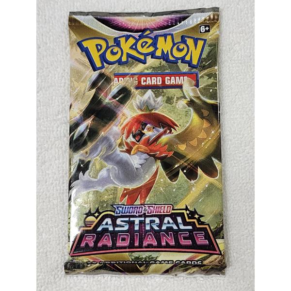 Pokemon Sword & Shield Astral Radiance Booster Pack Sealed - 10 Count Cards 