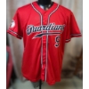 Image 1 : Men's XL Cleveland Guardians Red Baseball Jersey