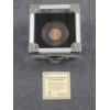 Image 1 : 1999 Off-Center Penny With Certificate Of Authenticity & Protective Latching Case