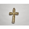 Image 2 : 14K Gold Cross Pendant - Weighing 1.6 Grams 