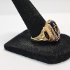Image 2 : Stunning 10K Yellow Gold Class Ring 1953 - Size 11 - TW: 9.3g