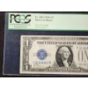 Image 3 : RARE HOTEL BUYERS HOARD - PCGS Choice About New 55 - 1928A $1 Silver Certificate FUNNYBACK
