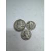 Image 1 : United States 90% Silver Quarters and Half Dollar- $1.00 Face Value - Assorted Dates- Wonderful Cond