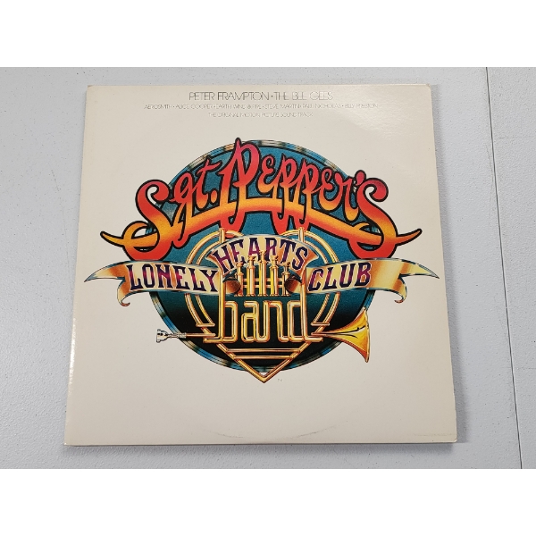 The Bee Gees Sgt. Pepper's Lonely Hearts Club Band Movie Soundtrack Double Vinyl Record