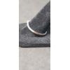 Image 3 : Women's 14K White Gold V Shaped Ring With Diamonds - Size 9 - Weight: 1.6g