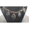 Image 2 : Beautiful Necklace With Turquoise Colored Stones