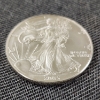 Image 2 : United States 2005 Silver 1 Oz American Eagle Round ~ Uncirculated in Great Condition!