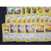 Image 6 : Large Lot of Over 60 Vintage Jungle Set Pokemon Trading Cards Including Pikachu & Eevee