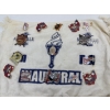 Image 3 : 3 Cloth Towels with Baseball Pins Attached - 3 Magazines - Stunners - Highland Heights - Trojans 