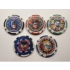 Image 1 : Limited Edition BATMAN Clay Poker Chip Set - Mint Condition - Complete Set 5 Chips