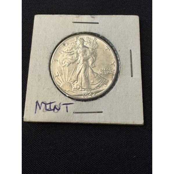 1942 United States Walking Liberty Silver Half Dollar - Mint Condition