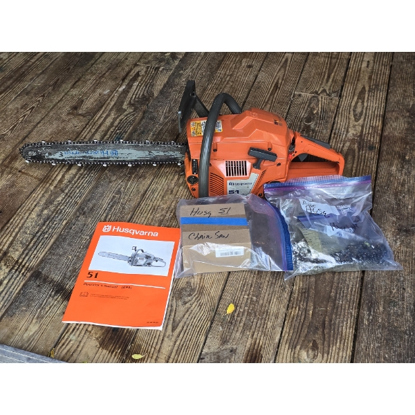 Husqvarna Model 51 Chainsaw - 16" Blade