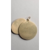 Image 2 : 14K Yellow Gold "Mother" Pendant - Weight: 10.4g