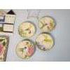 Image 5 : Lot of Assorted Decorative Porcelain Items & Plate Display: Napkin Holder, Art Plates, S&P Shakers