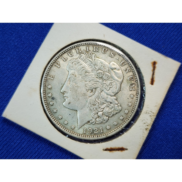 1921 Silver Morgan Dollar - 90% Silver U.S. Dollar 