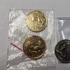 Image 5 : U.S. Quarters: Gold-Plated Wisconsin & Indiana / Colorized Ohio & North Carolina 