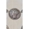 Image 5 : Daily Dime Saver With 1940's Mercury Silver Dimes - FV: $3.00