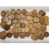 Image 1 : Approx. $1.00 Face Value of Assorted Lincoln Pennies - Maily Wheats 