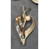 Image 4 : Lot Of Gold Filled Jewelry Including Vintage Van Dell Heart Brooch - Total Weight: 37.0