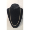 Image 1 : 10K Yellow Gold 21" Curb Chain Necklace - Weight: 6.3g