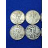 Image 2 : x10 Assorted Years 90% Silver Walking Liberty Half Dollars FV: $5.00