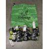 Image 1 : New! 4 Vulcan 8ft Tie Down Strap Set With Storage Bag 