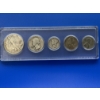Image 1 : Assorted 90 Percent Silver United States Coin Set In Protective Holder - Mint Condition 