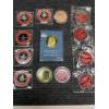 Image 1 : Gold Plated Sterling Silver Ford Coin, Copper 1oz coin, and Challenge Coins