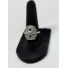 Image 1 : Beautiful Blue Sapphire Diamond 14K Ring - Size 6.75 - 6.9 Grams 
