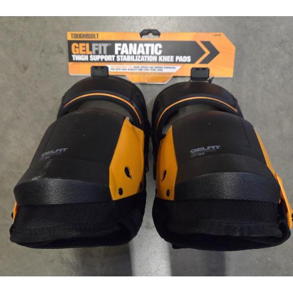 New! Toughbuilt Gel Fit Fanatic Thigh Support Stabilization Knee Pads