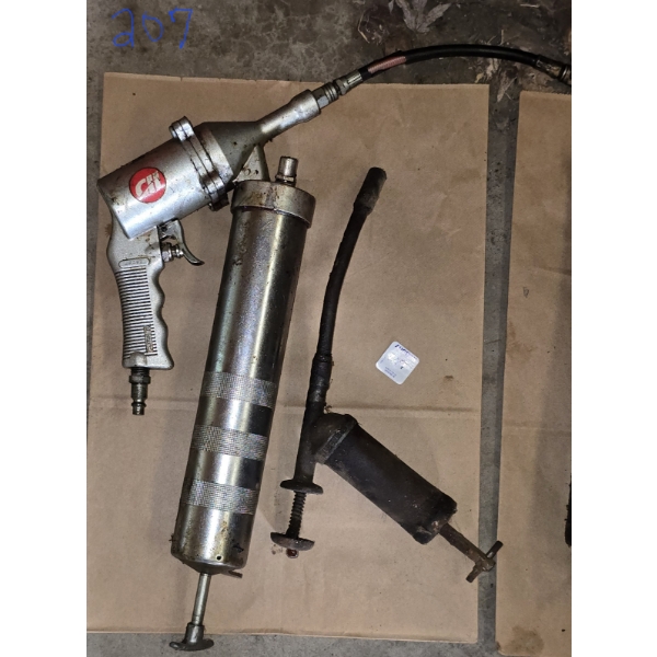 Pneumatic Oil Gun, Vintage Oil Gun and Antique Oil Gun